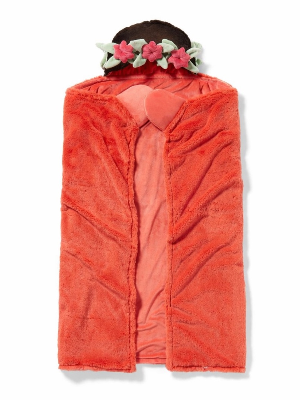 Disney Princess Moana Kids Hooded Blanket Pillowfort 40x50 Super Soft
